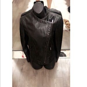 DKNY faux leather jacket